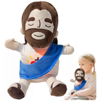 Peluche Jesús Respira Música Rojo o Azul