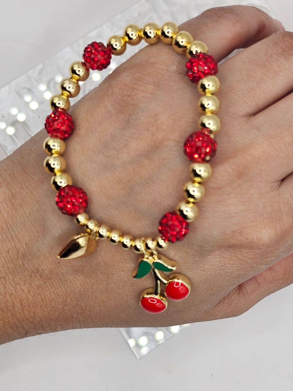 Pulsera de Cerezas