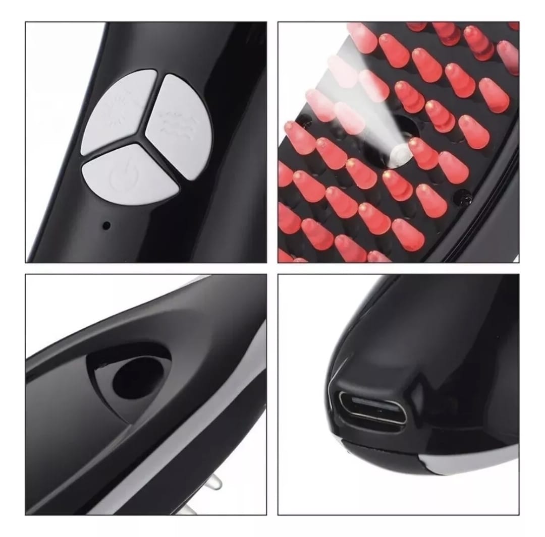 Cepillo nano masajeador led