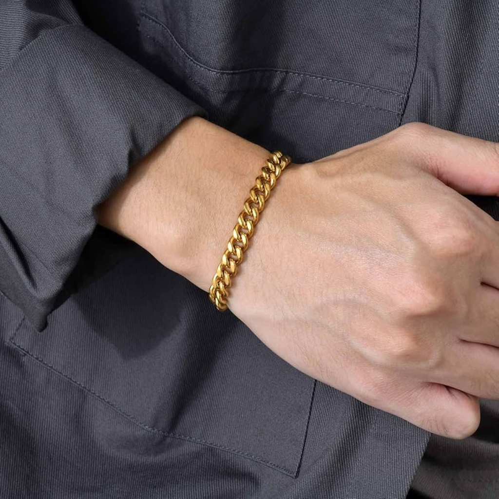 Esclava Eslabones Dorada