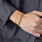 Esclava Eslabones Dorada