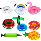 Portavasos Inflables  Piscina 1 pz azar