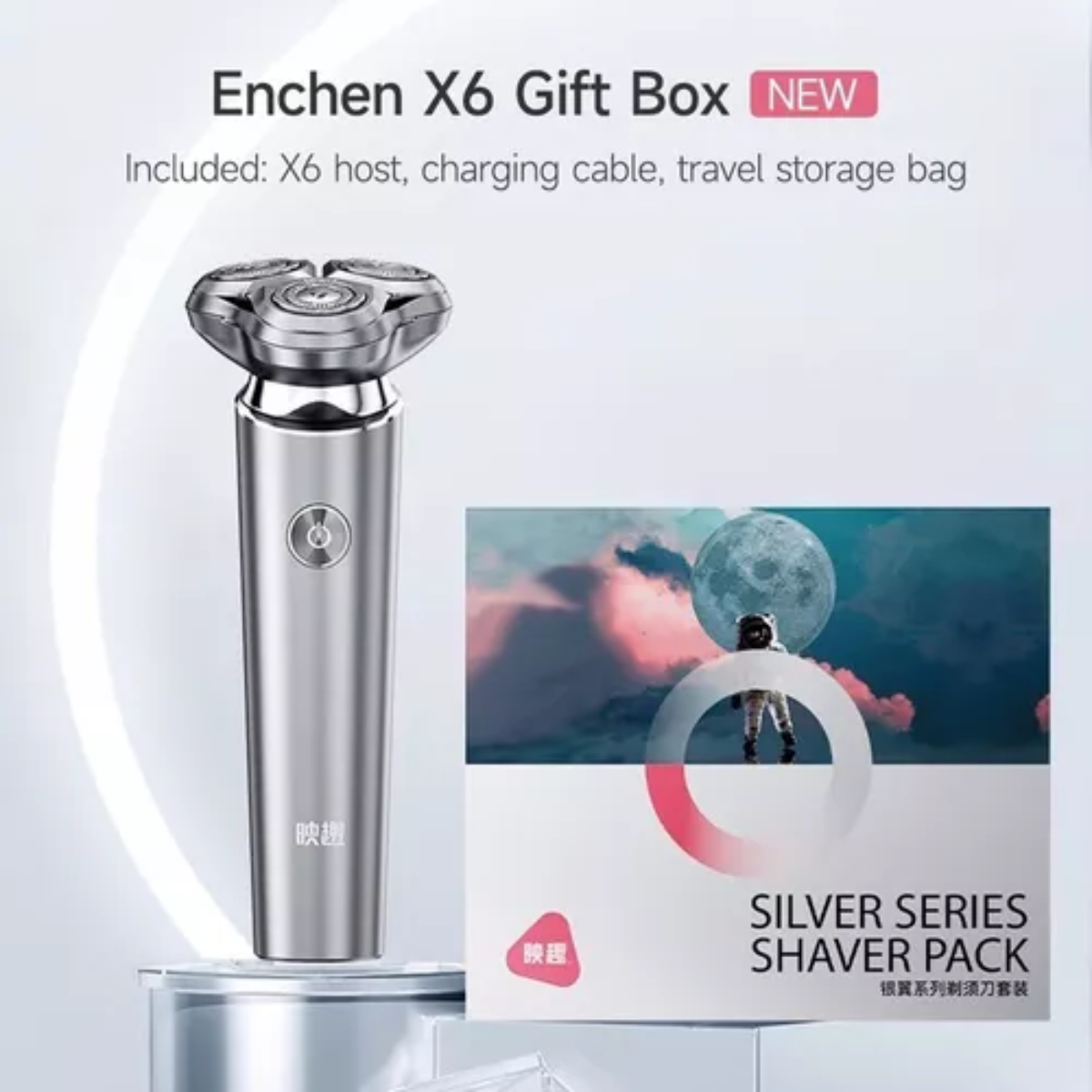Maquina De Afeitar Eléctrica Enchen K5