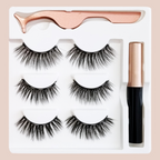 Pestañas Postizas Magneticas 3 Pestañas