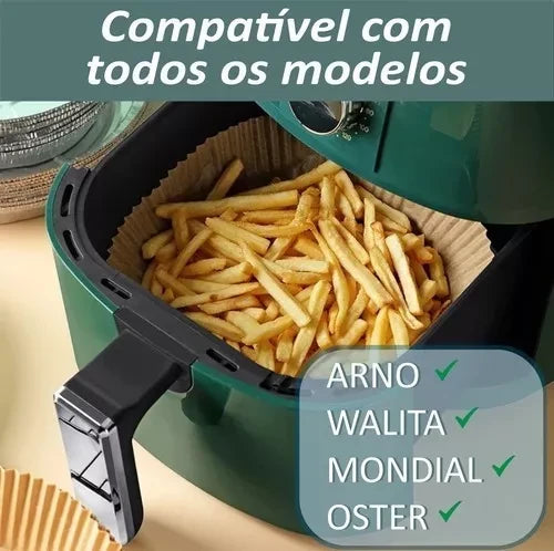 100 Protectores de Freidora de Papel