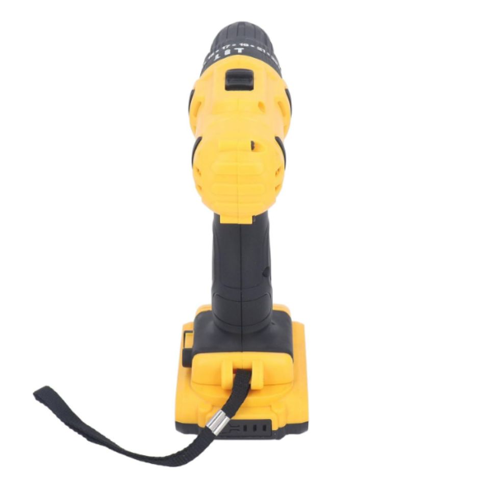 Taladro Amarillo Doble Bateria Cuadrada