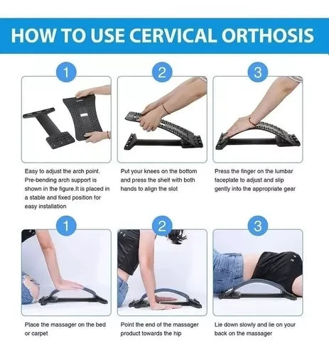 Lumbar Ajustable Corrector Postura