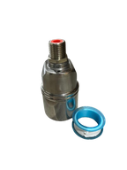 Gray helmet for bikers