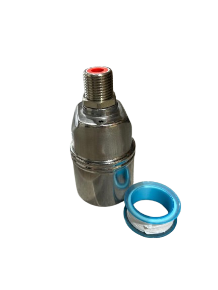 Gray helmet for bikers