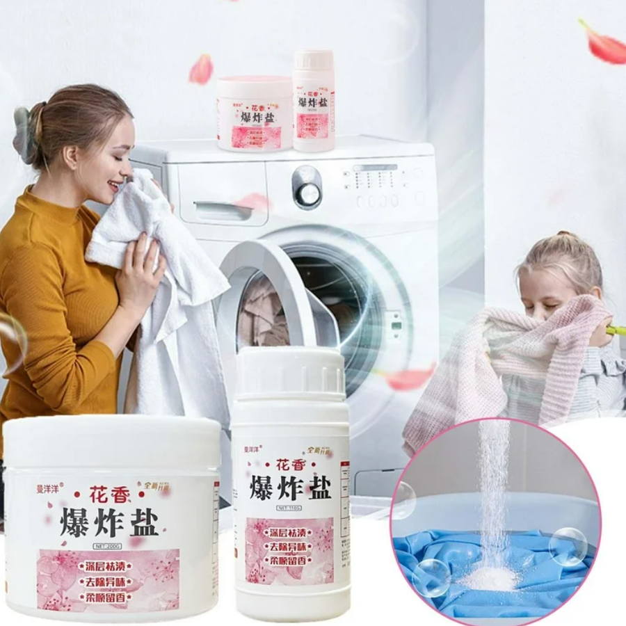 Sal Quita Manchas Blanqueador Ropa