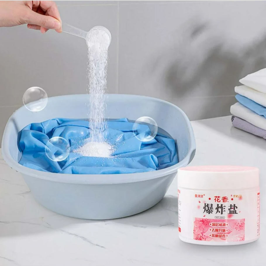 Sal Quita Manchas Blanqueador Ropa