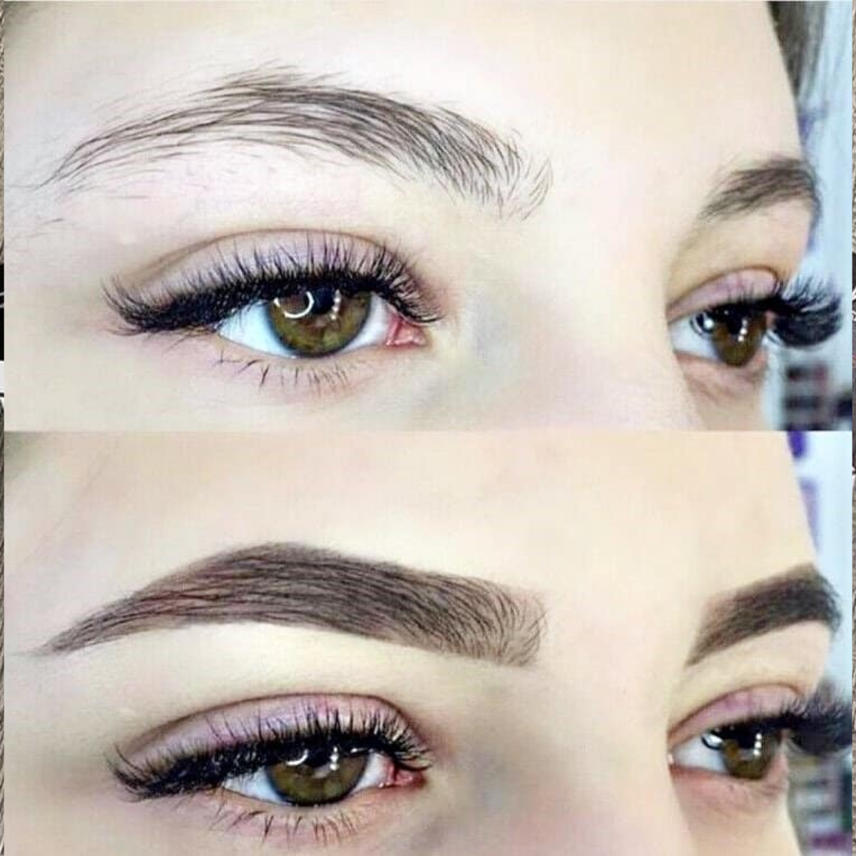 Henna Pigmento Para Cejas Café Brocha