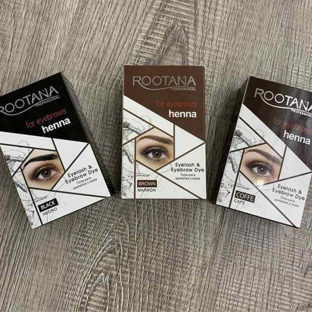 Henna Pigmento Para Cejas Café Brocha