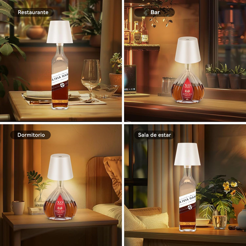 LÁMPARA DE BOTELLA INALÁMBRICA