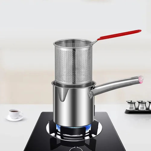 OLLA HONDA EN ACERO INOXIDABLE