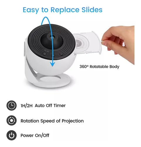 PROYECTOR DE ESTRELLAS Y LUZ GALACTICA