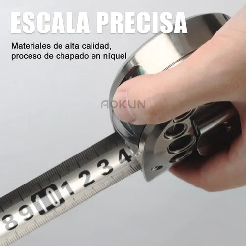 REGLA MÉTRICA RETRÁCTIL ANTICORROSIÓN