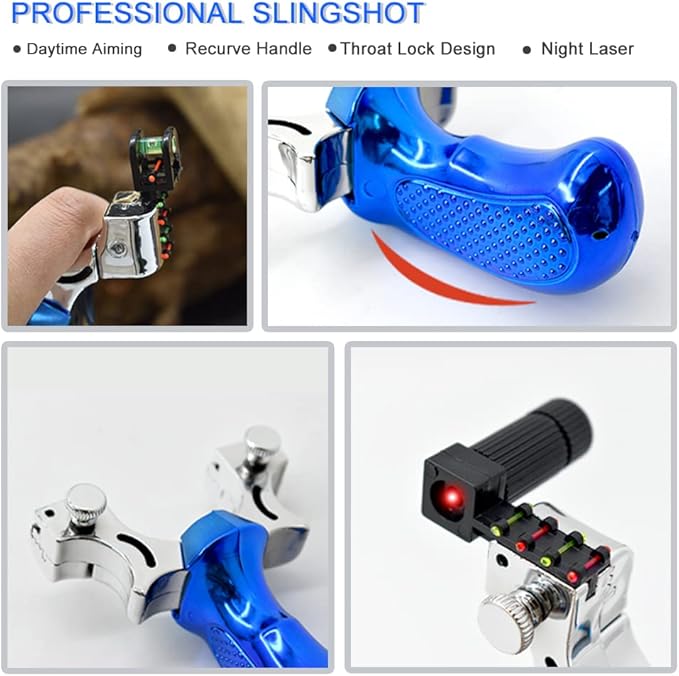 RESORTERA PARA CAZA CON LÁSER