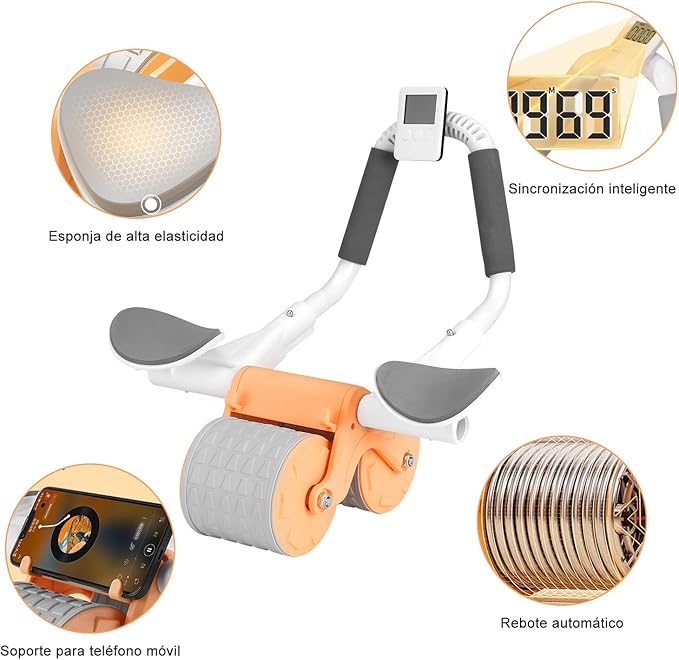 RODILLO DE EJERCICIO ABDOMINAL