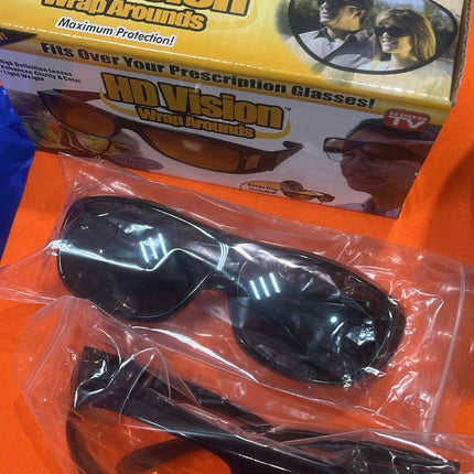 combo *2 GAFAS HD VISION WRAP AROUNDS