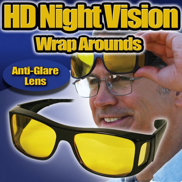 combo *2 GAFAS HD VISION WRAP AROUNDS