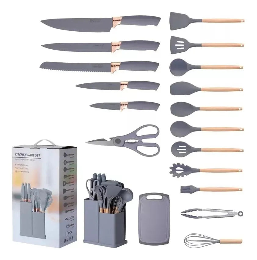Set Utensilios Cocina Silicona