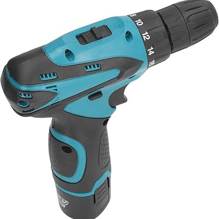 Taladro Azul Doble Bateria Redonda