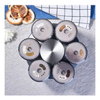 Condimentero Giratorio Para Especias X6