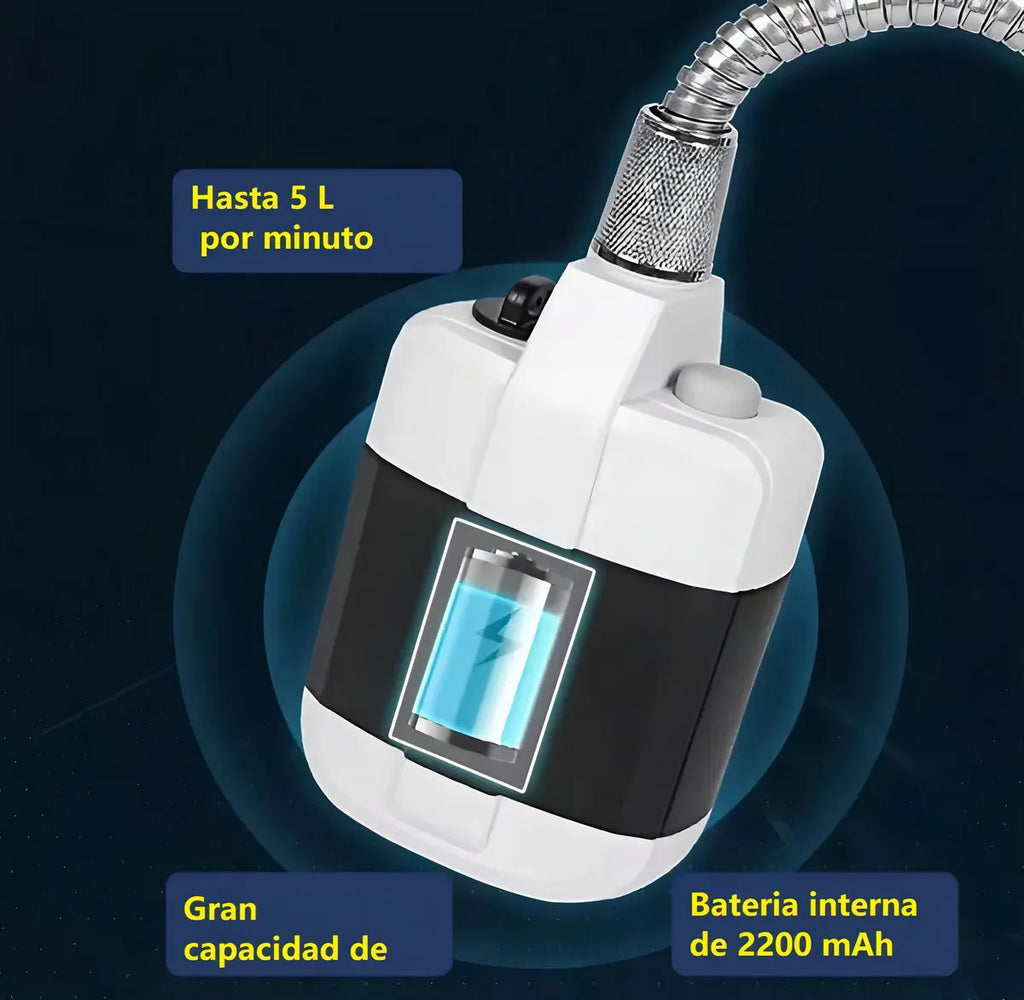 Regadera portatil multiusos