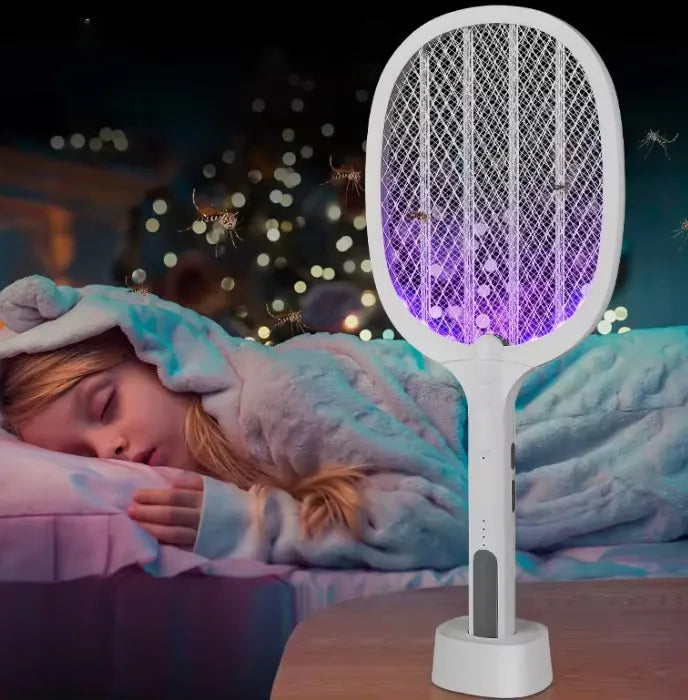 Raqueta Lampara Mata Zancudos