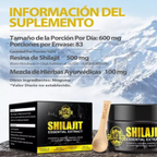 Shilajit Resina 50g Suplemento