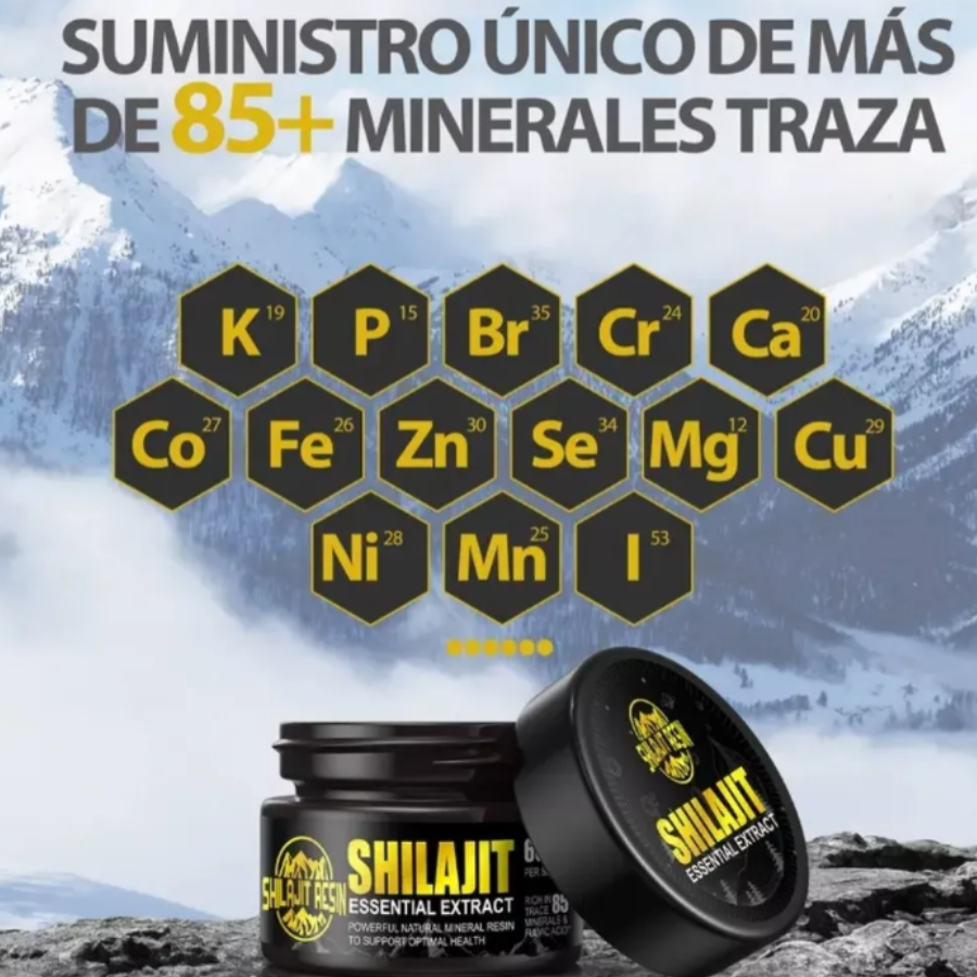 Shilajit Resina 50g Suplemento
