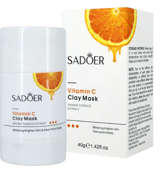 Mascarilla Facial En Barra Vitamina C