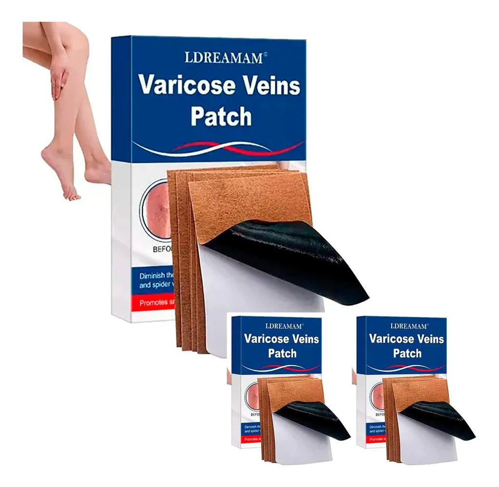 30 Parches de Varices para Circulacion