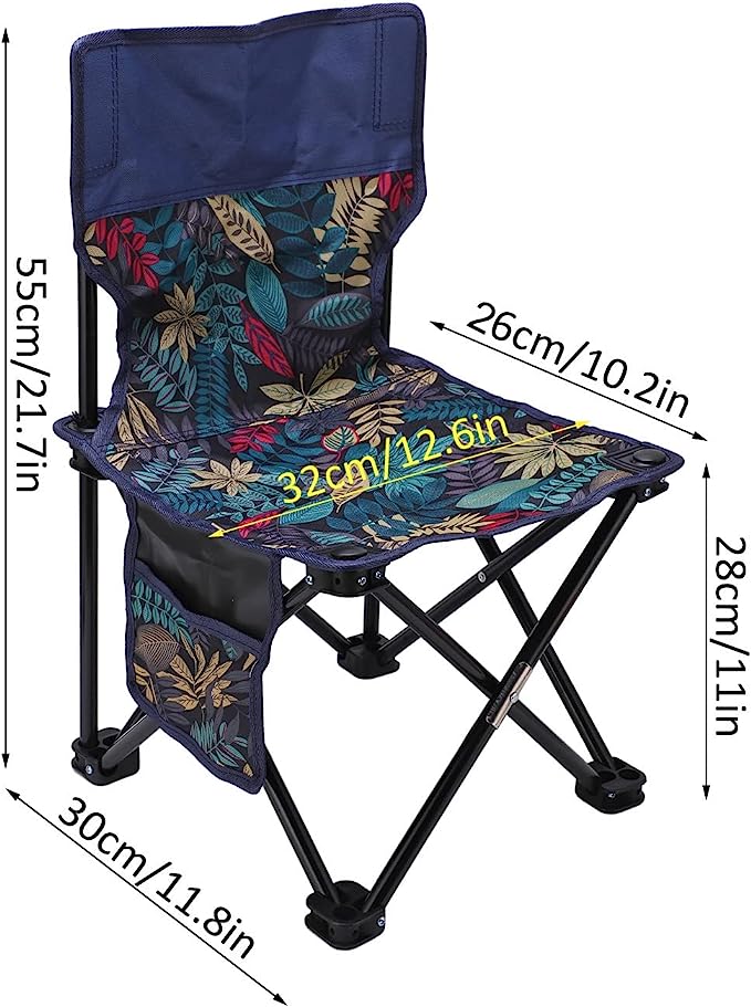 Silla Para Acampar Plegable Portatil