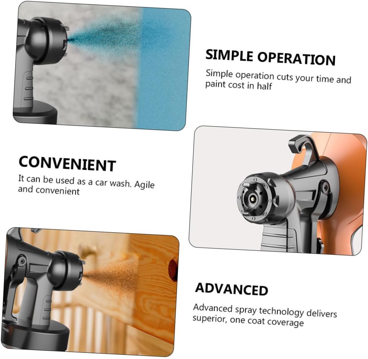 ROCIADOR PISTOLA PINTURA ALTA PRESION