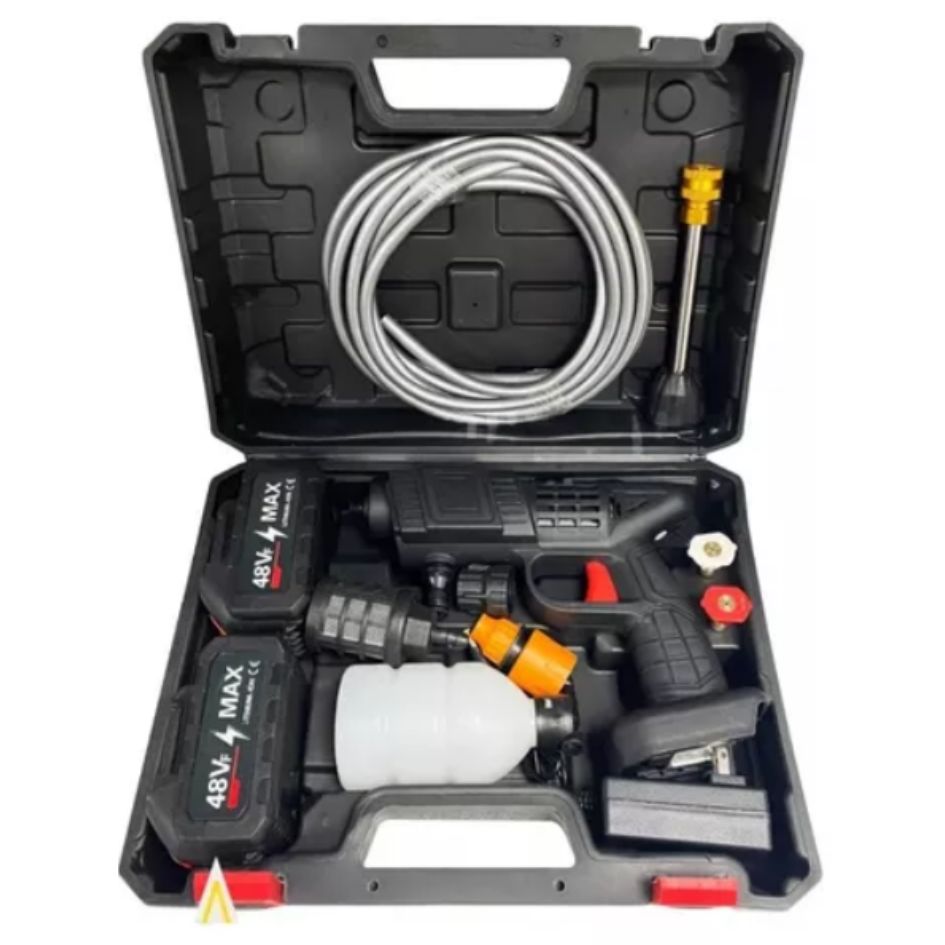 HIDROLAVADORA PORTATIL  2 BATERIAS 48V