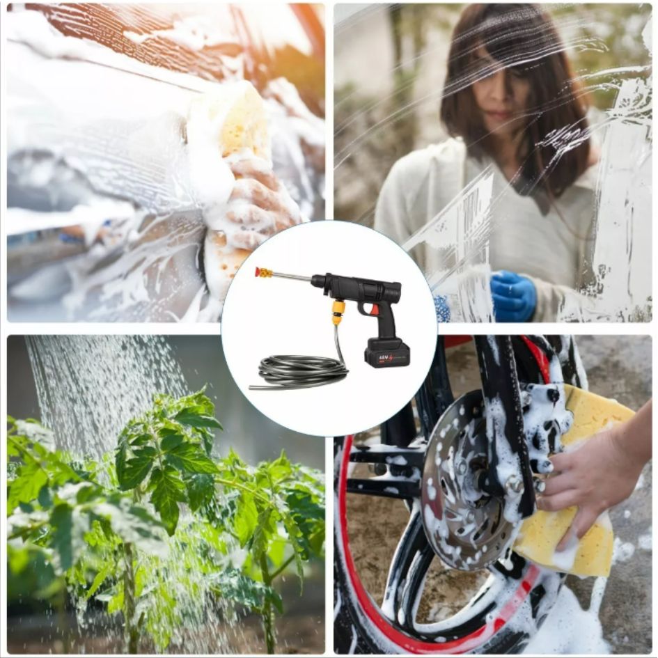 HIDROLAVADORA PORTATIL  2 BATERIAS 48V