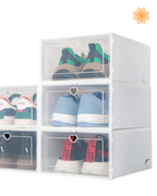 10 Cajas organizadora de zapatos individ