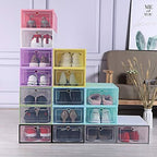 10 Cajas organizadora de zapatos individ