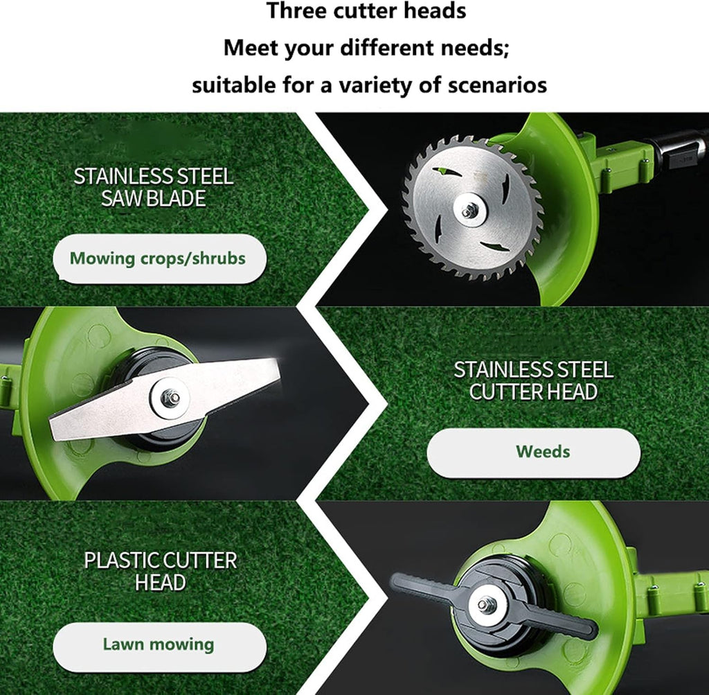 Cortadora Cesped Desbrozadora 2 Baterias