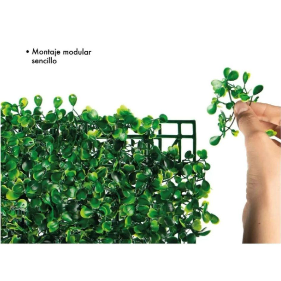 10 piezas de follaje artificial 40x60 cm