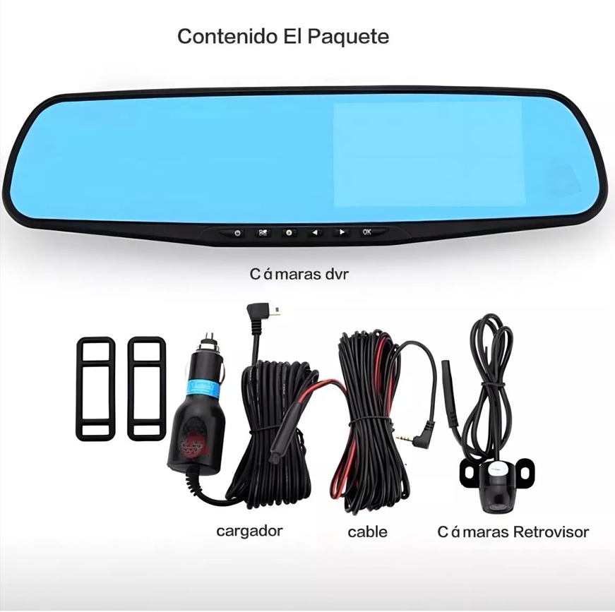 Camara Espejo Retrovisor con Pantalla