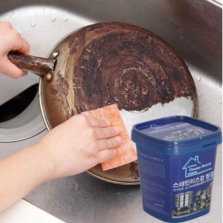 Pasta Limpiadora Ollas Acero Inoxidable