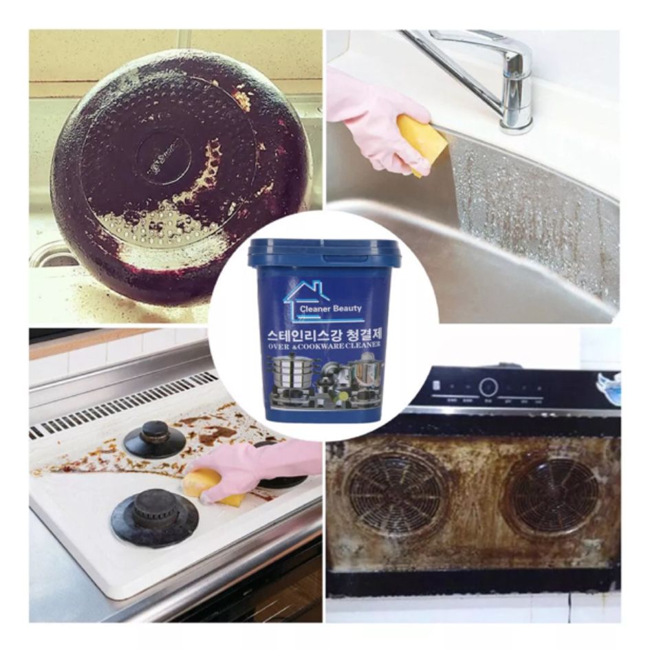 Pasta Limpiadora Ollas Acero Inoxidable