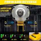 Llave Pistola de Impacto 2 baterias Port