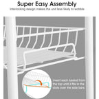 CARRITO ORGANIZADOR METALICO 3 NIVELES