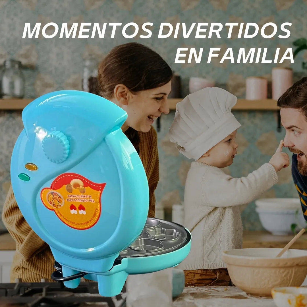 Mini Waflera Para Hornear Dibujos