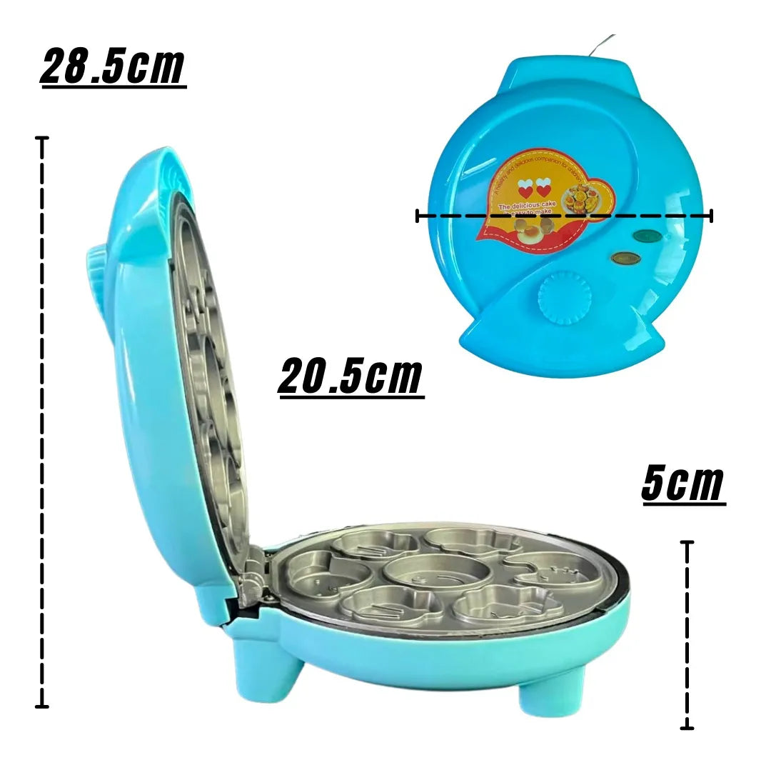 Mini Waflera Para Hornear Dibujos