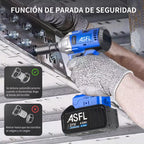 Llave Pistola De Impacto 2 Baterias AZUL